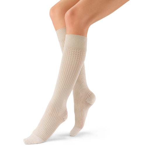 Jobst soSoft Socks KneeHigh 8-15 mmHg Sand Medium 1/pair